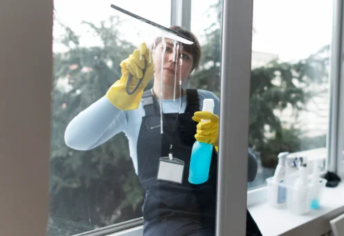 Nettoyage de vitres intérieures et extérieures à Congrier